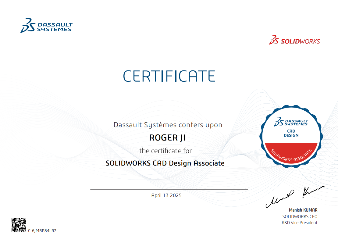Certification